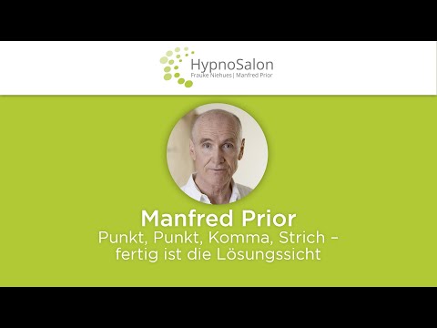 Manfred Prior: Punkt, Punkt, Komma, Strich – fertig ist die Lösungssicht