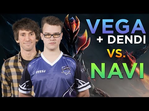 VEGA + DENDI vs NAVI @ DREAMLEAGUE 10 MINOR (Комментарий Тренера)
