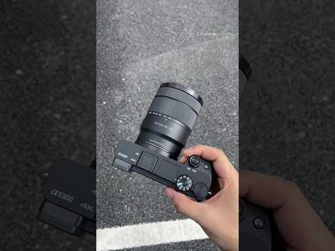 Sony α 6300  Camera & Sony E 18-135mm f/3.5-5.6 OSS Lens [ 360° view ] & photography 4k / Sony α /