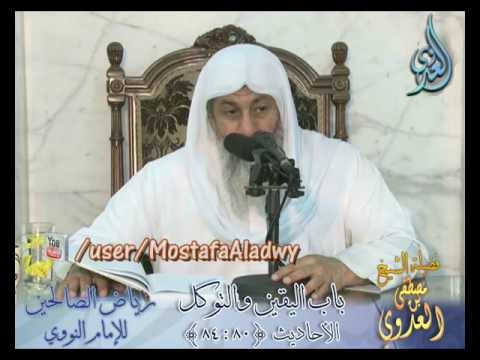  شرح رياض الصالحين (24) باب اليقين والتوكل ح (80 إلى 84)  لفضيلة الشيخ مصطفى العدوي 