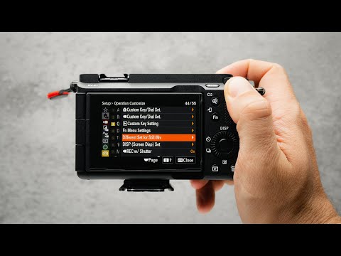 Sony ZV-E1 Custom Settings for Maximum Efficiency