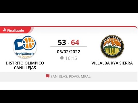 Preinfantil masc A DISTRITO OLÍMPICO - VILLALBA RYA SIERRA