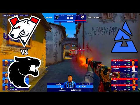 Virtus.pro vs FURIA - BLAST Premier | CSGO Highlights