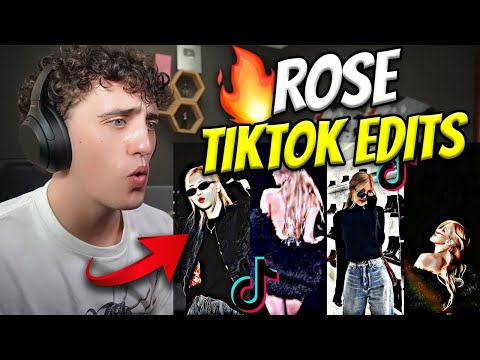 BLACKPINK ROSÉ TIKTOK EDITS/COMPILATION | REACTION