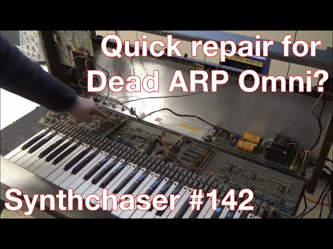 Quick repair for Dead ARP Omni? - Synthchaser #142