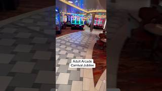 Adult arcade aboard Carnival Jubilee #cruise #carnival