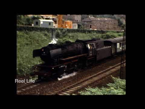 1971, German steam locomotives in action pt 1, Germany