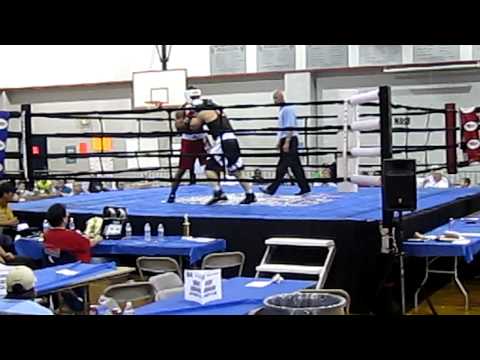 Antonio Mignella gets beat up PT3 (Golden gloves 2011)