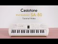 Casio Mini-clavier SA-80