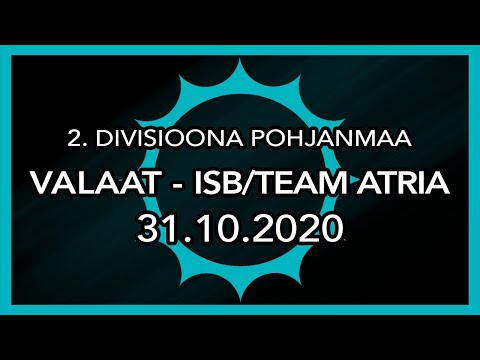 Valaat - ISB / Team Atria 4-5 JA. | 31.10.2020