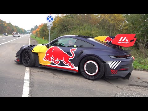 Modified Cars Leaving Nurburgring Tankstelle - 992 GT3 RS, Revuelto, SF90 XX Stradale, M4 CSL