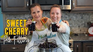 Sweet Cherry Pie Filling Canning Recipe