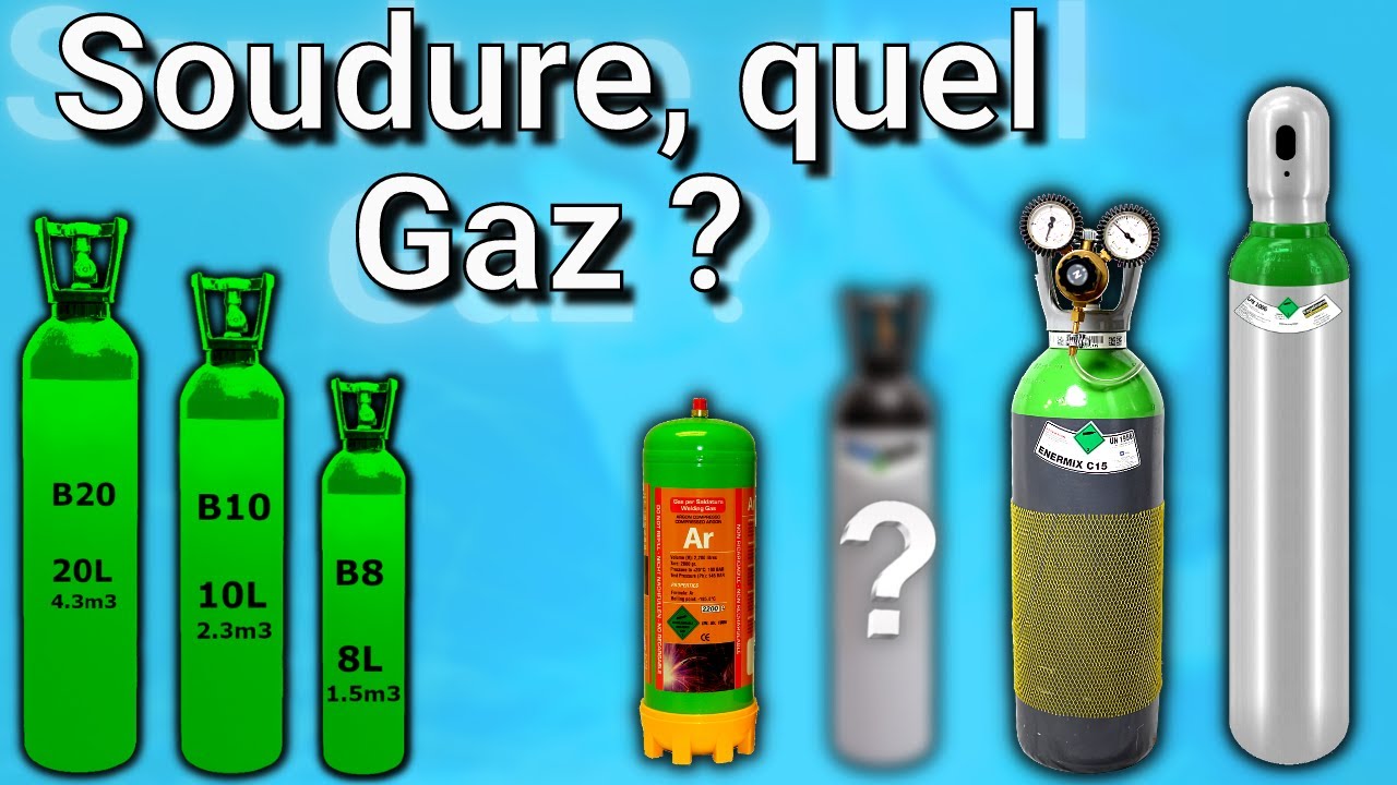 ✅[Soudure] Quel GAZ pour souder Où l'acheter Quelle quantité