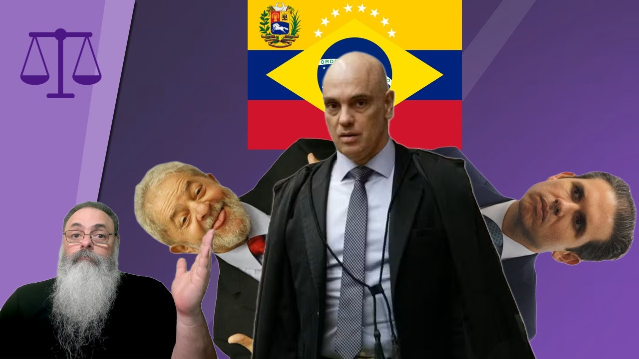 MORAES suspende PRERROGATIVA CONSTITUCIONAL da CÂMARA em FORTE GUINADA em direção a VENEZUELA