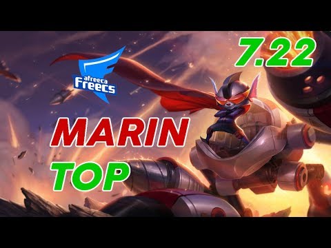 Afreeca Freecs MaRin Rumble Top Patch 7.22 Pro Replay