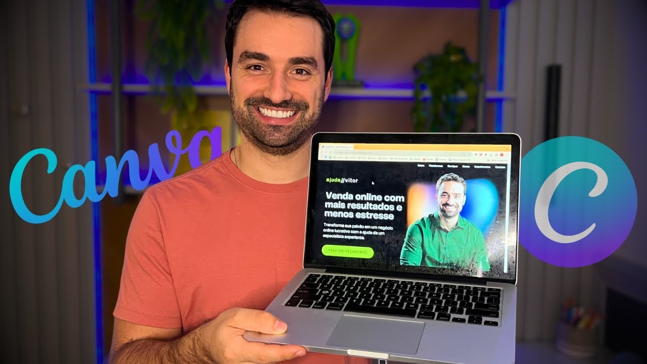 Como Criar um SITE GRÁTIS e PROFISSIONAL no CANVA (PASSO A PASSO COMPLETO)