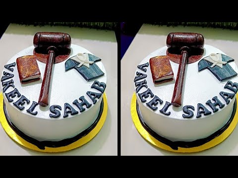 Lawyer / Advocate theme cake #thecakehouseAnamika #youtube #video #cakedesign