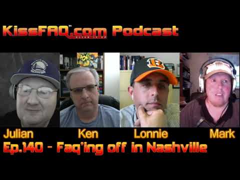 KissFAQ Podcast Ep.140 - Faq'ing Off in Nashville, a Nashville Rock 'N' Pod Expo Recap
