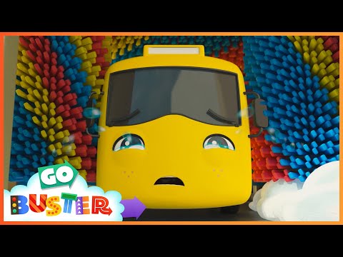 Trouble at the Carwash Song! - Super Friends to the Rescue | Go Buster | Classic Kids Cartoons