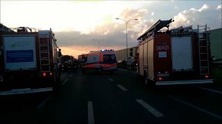 preview picture of video 'Gazeta Powiatowa: Wypadek na obwodnicy Jabłonny 15.07.2014'