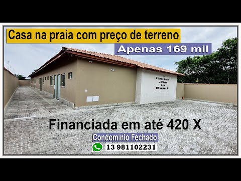 🏠 Casa na praia com preço de terreno Apenas R$ 169 900,00 Moleza!
