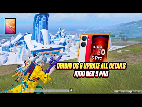 IQOO NEO 9 PRO ORIGIN OS 6 UPDATE 🤩 ALL FEATURES & 120FPS PUBG/BGMI TEST 2025