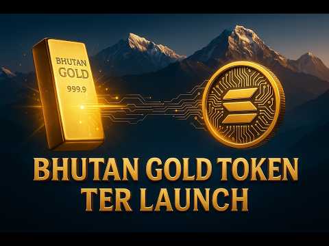 Bhutan Launches Gold-Backed Token. Gold-Backed TER Token Marks a New Era for Real-World Asset Crypto