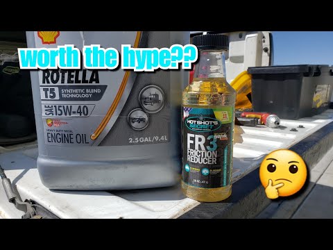 Hotshots FR3 friction Reducer on the duramax