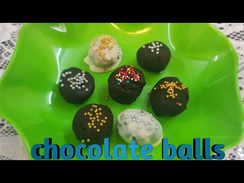 Yummy chocolate balls_hindi recipe_JALPA'S KITCHEN