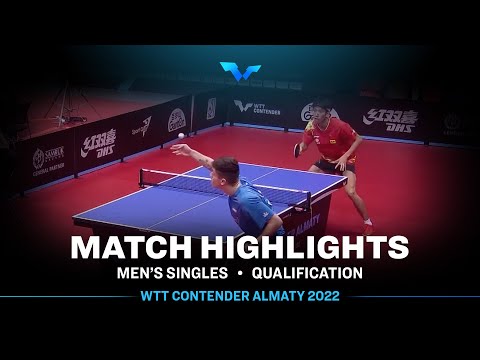 Liang Yanning vs Felix Wetzel | MS | WTT Contender Almaty 2022 (Qual)