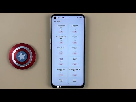 How to change the font style on OPPO A52 Android 11