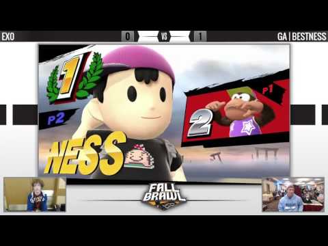 Fall Brawl 2016: GA | BestNess (Ness) vs. Ex0 (Lucina) - Smash 4 Singles