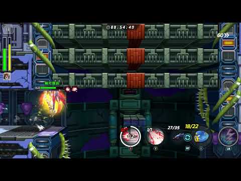 【ROCKMAN X DiVE】競速(Race MODE) LV165 生化實驗室(Bio Laboratory) 挑戰模式 赫耀傑洛 (Crimson Valstrax Zero) 1:42.52