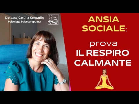 SOFFRI DI ANSIA? PROVA IL RESPIRO CALMANTE