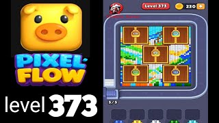 Pixelflow level 373 very hard level Guide Walkthrough Solution