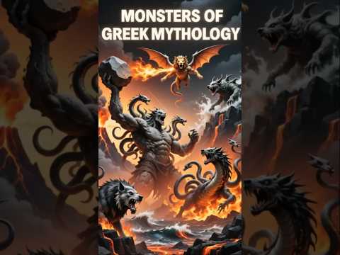 Top 20 Most Terrifying Monsters in Greek Mythology | The Hydra, Chimera, Medusa & More!