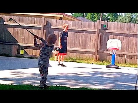 Amazing Trick Shots by a Three Year Old | That's Amazing