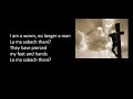Death of a son  (Lyrics)  by Michael Card