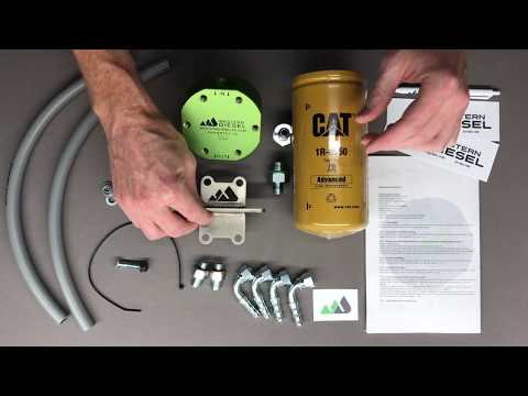 2003-2007 DODGE CUMMINS Secondary 2 Micron CAT Fuel Filter Kit
