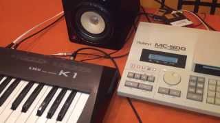 Video thumbnail for Roland MC-500 first test by Vit Kavan