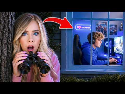 I SPIED ON THE CUTE GAMER BOY NEXT DOOR…
