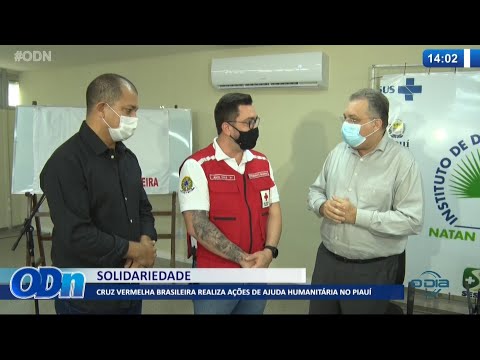 Cruz Vermelha brasileira realiza açoÌƒes de ajuda humanitaÌria no PiauiÌ 27 09 2021