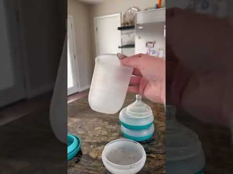 These Boon Nursh Storage Buns give you 3 clean bottlee and take up hardly any space 🙌 #babyproducts