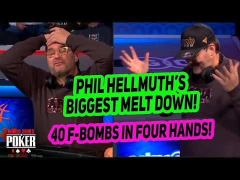 Phil Hellmuth Loses His Mind Like You've Never Seen Before at the 2021 World Series of Poker