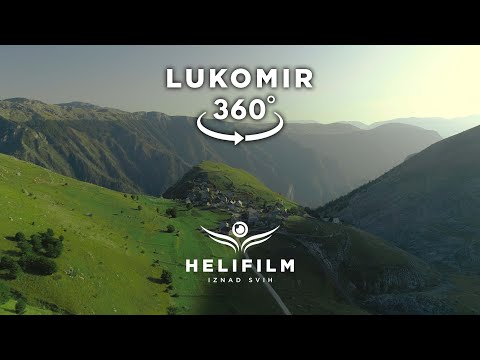 360° video Lukomira iz zraka - Lukomir - Bosansko selo - Ljepote Bosne i Hercegovine iz zraka