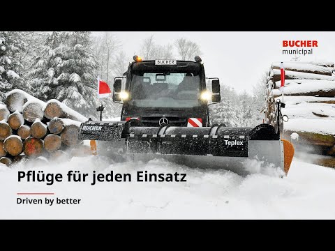 Bucher Municipal - Pflüge für jeden Einsatz