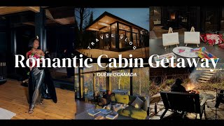 Travel Vlog: A Romantic cabin getaway |breathtaking views + cozy vibes and MORE