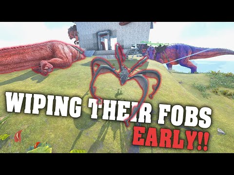 They Declared WAR! So We Wiped Their FOBS! | Ark PVP Official E#44