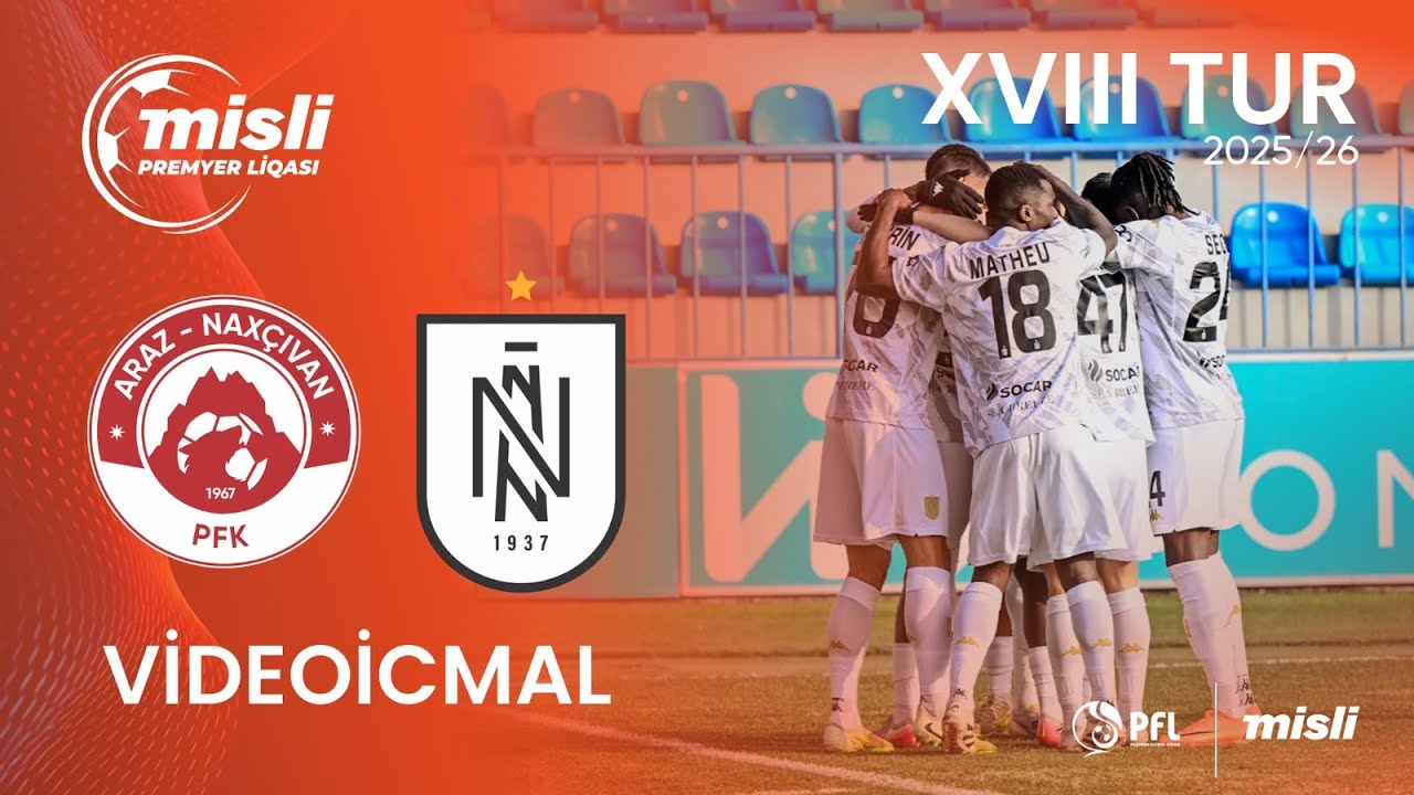 Araz Naxçıvan vs Neftçi Baku PFK Highlights