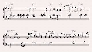 Bill Evans - Blue in Green [Take 2] (transcription)